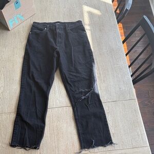 Express Black High Rise Women Jeans